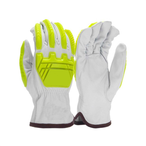 Guantes de Mecánico de Cuero Sintético de Microfibra de Neopreno con Tela Elástica de Estilo Popular, Guantes de Mecánico Automotriz - Product Image 3