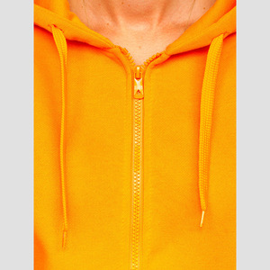 Sweat-shirts décontractés en toile polyester/coton OEM en gros, haute qualité 360 g/m², col à capuche uni respirant pour hommes et femmes - Product Image 2