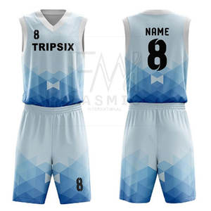 Uniforme de Entrenamiento de Baloncesto para Hombre, Logotipo Personalizado Impreso, Pantalones Cortos Transpirables de Alta Calidad 100% Poliéster con Talla Personalizada, Ropa Deportiva - Product Image 2