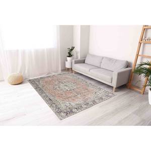 Medallion Turkish <b>Rug</b>: Non-Slip Vintage Design Carpet, Printed <b>Rug</b>,<b>Chenille</b> <b>Rug</b> - Product Image 3