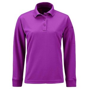 Cotton logo Colorful Polyester Sublimation Printing Lapel Men Polo <b>T</b>-<b>Shirt</b> Long Sleeved Unisex Work Polo <b>Collared</b> <b>Shirt</b> 2026 - Product Image 5