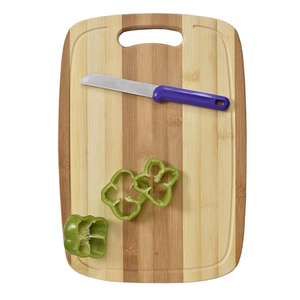 Planche à découper en bois naturel de la plus grande qualité Planche à découper en bois en forme de rectangle à bas prix - Product Image 3
