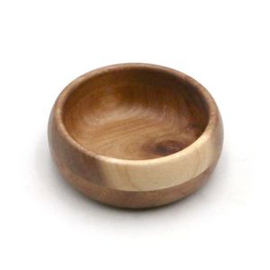 ชามไม้แบบเรียบง่ายชามสลัดอาหารและอาหารที่เป็นมิตรต่อสิ่งแวดล้อมสำหรับรับประทานอาหารโต๊ะกลางตกแต่งห้องครัวหรือจัดแสดงของที่ระลึก - Product Image 2