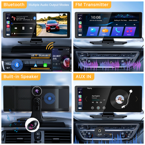 10,26 "Inalámbrico portátil Carplay Monitor coche Radio automotriz reproductor <span class=keywords><strong>Multimedia</strong></span> inalámbrico Android Auto MirrorLink WiFi Car Play - Product Image 6