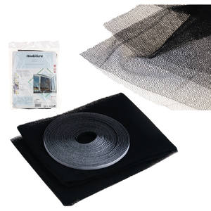 Mosquitera Negra Resistente a Insectos para Ventanas 130x150cm, Poliéster Duradero, Diseño Minimalista para Hogar y Hotel - Product Image 3