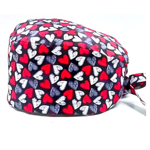 Gorros Quirúrgicos Ajustables de Alta Calidad para Mujer con Botones, Gorros de Doctora y Enfermera, Gorro de Hospital para Mujer con Cabello Largo, Gorros de Enfermería - Product Image 4