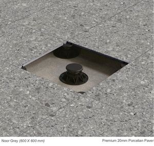 600x600 black negro adoquines de 2 cm azulejo 20mm d'épaisseur carreaux nitrifiés sol extérieur qualité AAA taux économiques de haute qualité - Product Image 5