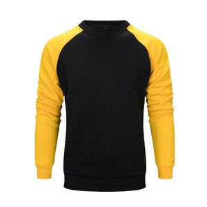 <b>Men's</b> Hip Hop Street Wear Custom Made <b>Sweatshirt</b> For Sale / High Quality Cotton Casual Solid Color <b>Men</b> <b>Sweatshirts</b> - Product Image 2
