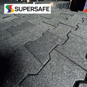 Top Supplier Wholesale Bulk Price Rubber T-Bone Dogbone Tile High Quality Flooring 15-50mm Thickness Anti-Slip Modern Design for - Product Image 6