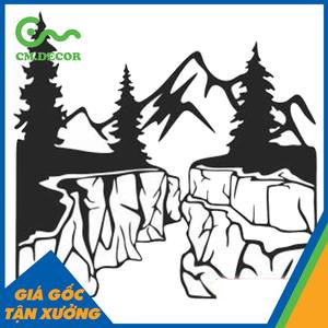 TNT005 Panneau de décoration intérieure avec peinture naturelle - Product Image 1