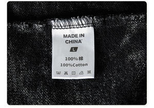 Hot New Product High Street Fashion Vintage Zipper Hoodie Dropped Shoulder Hoodie Sudaderas con capucha para hombres - Product Image 5