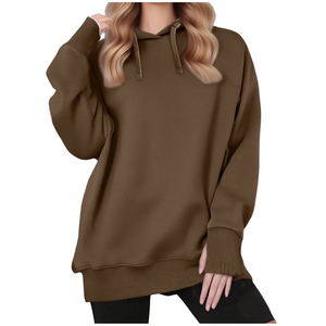 Sudaderas con Capucha Extra Grandes de 350 Gsm con Gráficos Personalizados para Mujer, Sudaderas Bordadas con Capucha y Hombros Caídos, Sudaderas con Estampado Otoñal para Mujer - Product Image 5