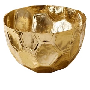 Cuenco decorativo de diseño único para cocina y mesa, vajilla moderna con acabado de plata, de alta calidad, para fruta y fecha - Product Image 6