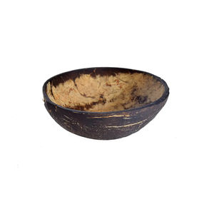 Bols ovales en coquille de noix de coco naturelle authentique Vaisselle biologique faite à la main pour la décoration de la cuisine et une utilisation saine - Product Image 2