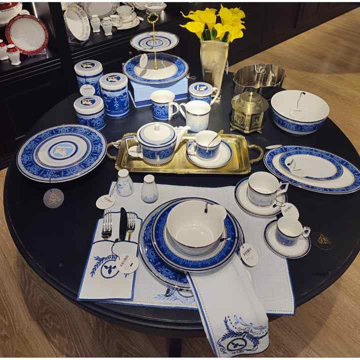 JOY CARMENS BLUE WIFE 6LI CAY FIELDS SET 15X6.5 CM