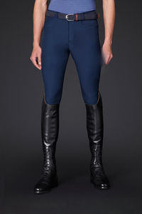 Bulk wholesale men breeches slim fit equestrian <b>riding</b> <b>trousers</b> factory direct supplier custom logo durable comfortable wear - Product Image 4