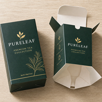 Cartons pliants à fond autobloquant personnalisés pour l'emballage des produits