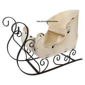 Trineo de Hierro de Santa Claus de Color Negro Metálico, Trineo Navideño, Decoración Navideña, Regalos Festivos, Más Vendido y de Alta Calidad - Product Image 5