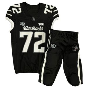 Conjunto de camisetas de fútbol americano personalizado de alta calidad, sublimación, nuevo diseño, ropa de uniforme para adultos - Product Image 1