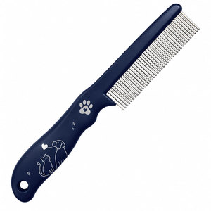 SHEARS BEAUTY Peine de Aseo para Mascotas Naranja Ecológico, Impermeable, Portátil y Reutilizable con Dientes de Acero Inoxidable, Diseño para Perros y Gatos - Product Image 3