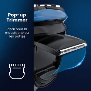 Afeitadora Eléctrica Recargable para Hombre, Maquinilla de Afeitar Rotatoria Húmeda/Seca con Resistencia al Agua IPX7, Recortadora de Barba Húmeda/Seca para Afeitar la Cara - Product Image 1