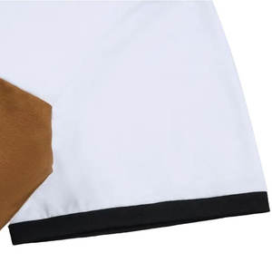 Camisetas de Punto Personalizadas para Hombre, Elegantes y Veraniegas, con Estampado Animal, Diseño de Bolsillo, Logotipo Personalizado, Manga Corta, Transpirables, Ropa Deportiva - Product Image 6