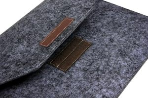 Funda de Fieltro para Portátil con Diseño Delgado Tipo Sobre, Estuche Protector para Transportar y Guardar Notebooks y Tablets - Product Image 6