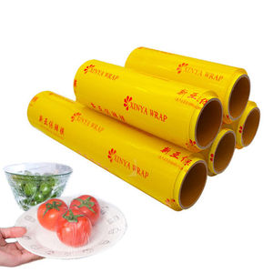 10mic taille libre Jumbo Roll de qualité alimentaire Pvc Cling Film Wrap Film étirable Film frais alimentaire pour l'emballage de la viande - Product Image 2