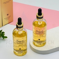 Sérum liquide anti-âge et éclaircissant pour le visage au collagène d'escargot doré 24 carats, 100 ml – Nouvelle collection 2025 – Meilleure vente