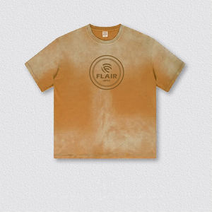 Vente en gros 2025 T-shirt unisexe avec broderie personnalisée Sun Faded Grey T Shirt de haute qualité coton lourd grande taille respirant - Product Image 1