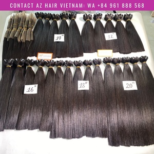Ready to Ship High Quality 10'' Remy <b>Hair</b> Raw Bone Straight Vietnamese Extensions Strong Shiny Human <b>Hair</b> - Product Image 5