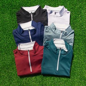 ... Jersey con cremallera de cuarto de golf que absorbe la humedad hecho para el rendimiento en el campo y la comodidad de viaje con un ajuste elegante - Product Image 6