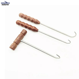 Crochet osseux en acier inoxydable de marque personnalisée, rehausseur de genou, rétracteur de hanche, instruments orthopédiques, écologiques, de haute qualité, CE ISO - Product Image 1
