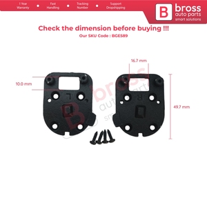ชุดซ่อมกระจกมองข้าง BGE589 พร้อมขายึดซ้าย+ขวา สำหรับ E36 E46 E39 E60 E61 รุ่น ZTSB0174M - Product Image 5