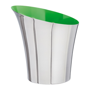 Seau à Glace Personnalisé Bar Restaurants Refroidisseur de Vin en Métal Acier Inoxydable Champagne Luxe Blanc et Or Seau à Glace pour Bière - Product Image 6