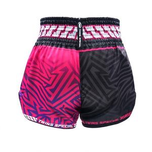 Shorts de boxe Muay Thai professionnels, dernier modèle, sur mesure, design personnalisé, logo, satin, confortables, respirants, pour l'entraînement - Product Image 3