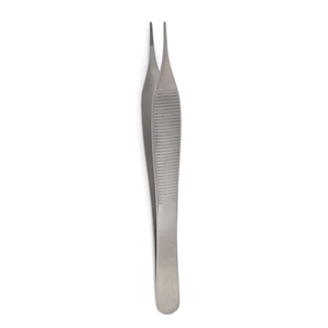 Vente en gros 14.5cm allemand en acier inoxydable manuel tissu pince 2x3 dents pansement chirurgical pince - Product Image 4