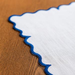 Juego de Servilletas Bordadas de Algodón Biodegradable Ecológico, Suaves, Cómodas, Reutilizables, para Cocina, Cena, Sostenibles, 100% Algodón, Modernas - Product Image 6