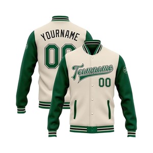 Veste universitaire en laine pour hommes personnalisée de haute qualité personnalisée avec numéro de nom imprimé Logo Design vêtements d'uniforme d'hiver - Product Image 2