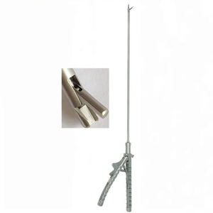 BSZ SURGICO Primeros Auxilios Cirugía General Alta Precisión Duradero Portaagujas de acero inoxidable Instrumento quirúrgico laparoscópico - Product Image 5