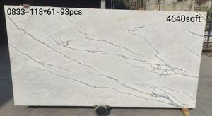 Mármol blanco lila de 18mm de alta calidad pulido con vetas naturales para baldosas elegantes paneles de pared mesas casas modernas - Product Image 2