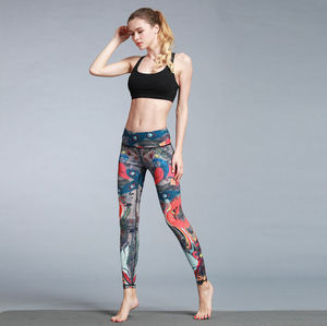 promotionYoga High Quality Women Set <b>Long</b> <b>Sleeve</b> Turtleneck Jacket With Front Zipper Fitness <b>Top</b> Yoga Leggings - Product Image 2