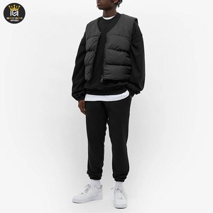 Conception personnalisée Veste bouffante sans manches légère d'extérieur Veste d'hiver coupe-vent en duvet pour hommes Veste d'hiver à bulles - Product Image 6