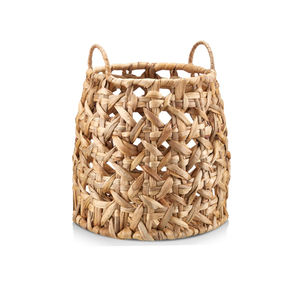 La mejor colección de cestas de almacenamiento de jacinto de agua hechas a mano ecológicas Organizadores de decoración natural para el hogar - Product Image 2