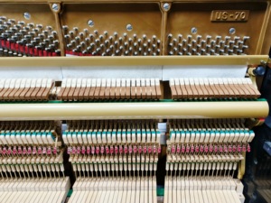 KAWAI US70 Upright Piano for Professional Performance Japan Made with Rich Tone Stage and Studio Upright Piano Black Finish - Product Image 5