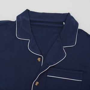 Conjunto de pijama de mujer con estampado personalizado de fábrica directo, conjunto de ropa de dormir de bambú transpirable Extra suave para mujer, conjunto de ropa de noche elástica - Product Image 2