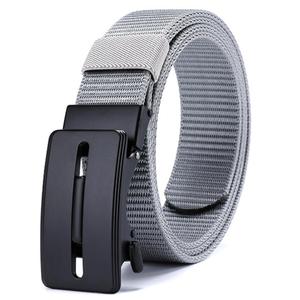 Ceintures en nylon pour hommes, style business casual, à fermeture automatique, vente en gros - Product Image 4
