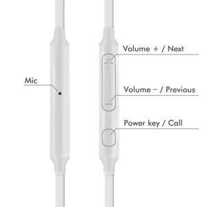 Premium Quality 3.5mm Jack In-Ear Wired Earphones with <b>Microphone</b> Balanced Armature Drivers IPX-4 Waterproof for Music & <b>Gaming</b> - Product Image 3