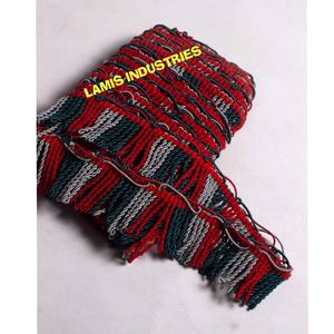 Frange de lingot d'or franges de métal de lingot d'argent prix de gros disponible franges de fil français article à la mode - Product Image 1