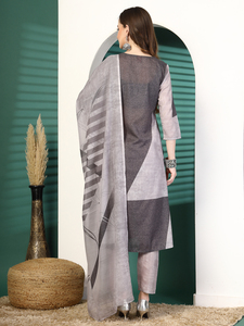 Robe d'été tendance imprimée et brodée en rayonne 100% longueur genou à manches longues, prête à porter, OEM, vente en gros à prix bas - Product Image 4